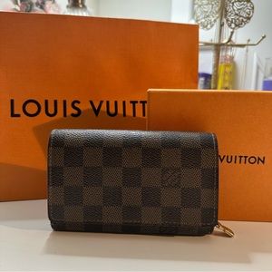 Louis Vuitton Damier Porte Tresor bifold wallet